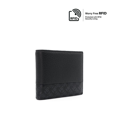 Hanry Short Men's Wallet - Black