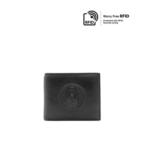 Stefon Short Wallet With Hidden Compartment Men's Wallet - Black