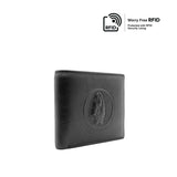 Stefon Short Wallet With Hidden Compartment Men's Wallet - Black
