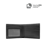 Stefon Short Wallet With Hidden Compartment Men's Wallet - Black