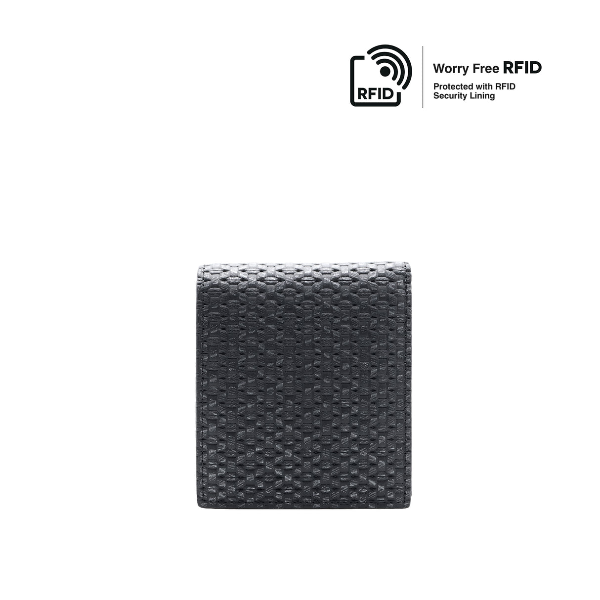 Cartier Short Wallet Flip Men's Wallet - Black