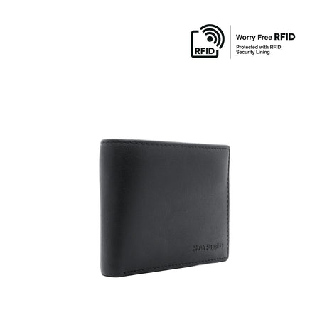 Coby Short Wallet Flip Men's Wallet - Black