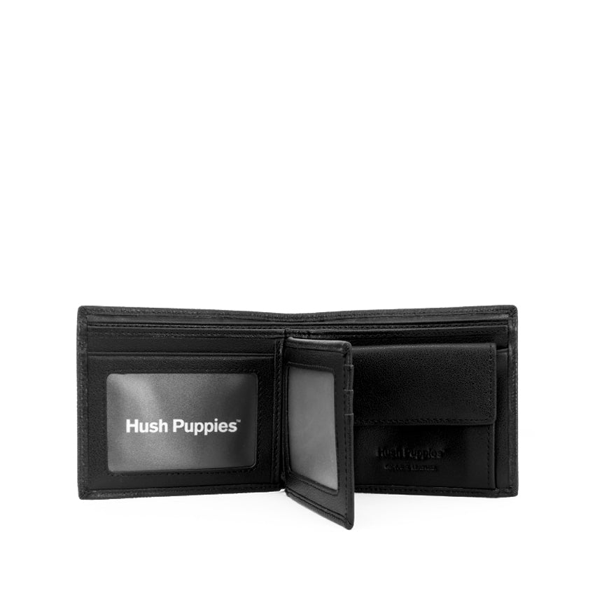 Rusell Short Men's Wallet Coin Flip - Black