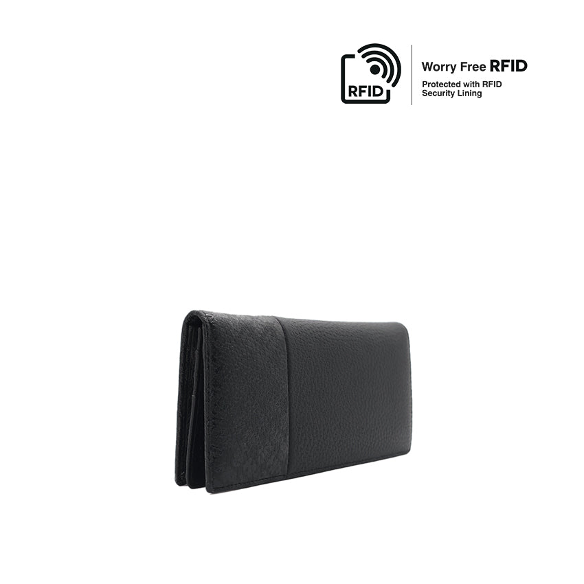 Hanry Long Men's Wallet - Black