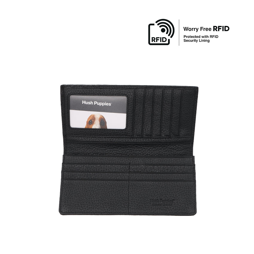 Hanry Long Men's Wallet - Black