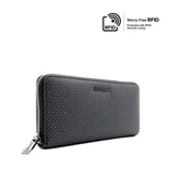 Cannon Long Zip Wallet Men's Wallet - Black