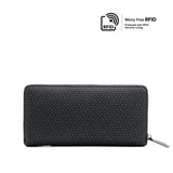 Cannon Long Zip Wallet Men's Wallet - Black