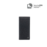 Cricket Long Wallet Men's Wallet - Black
