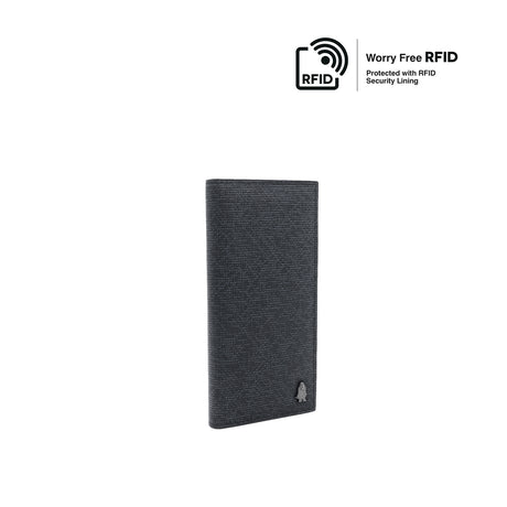 Cricket Long Wallet Men's Wallet - Black