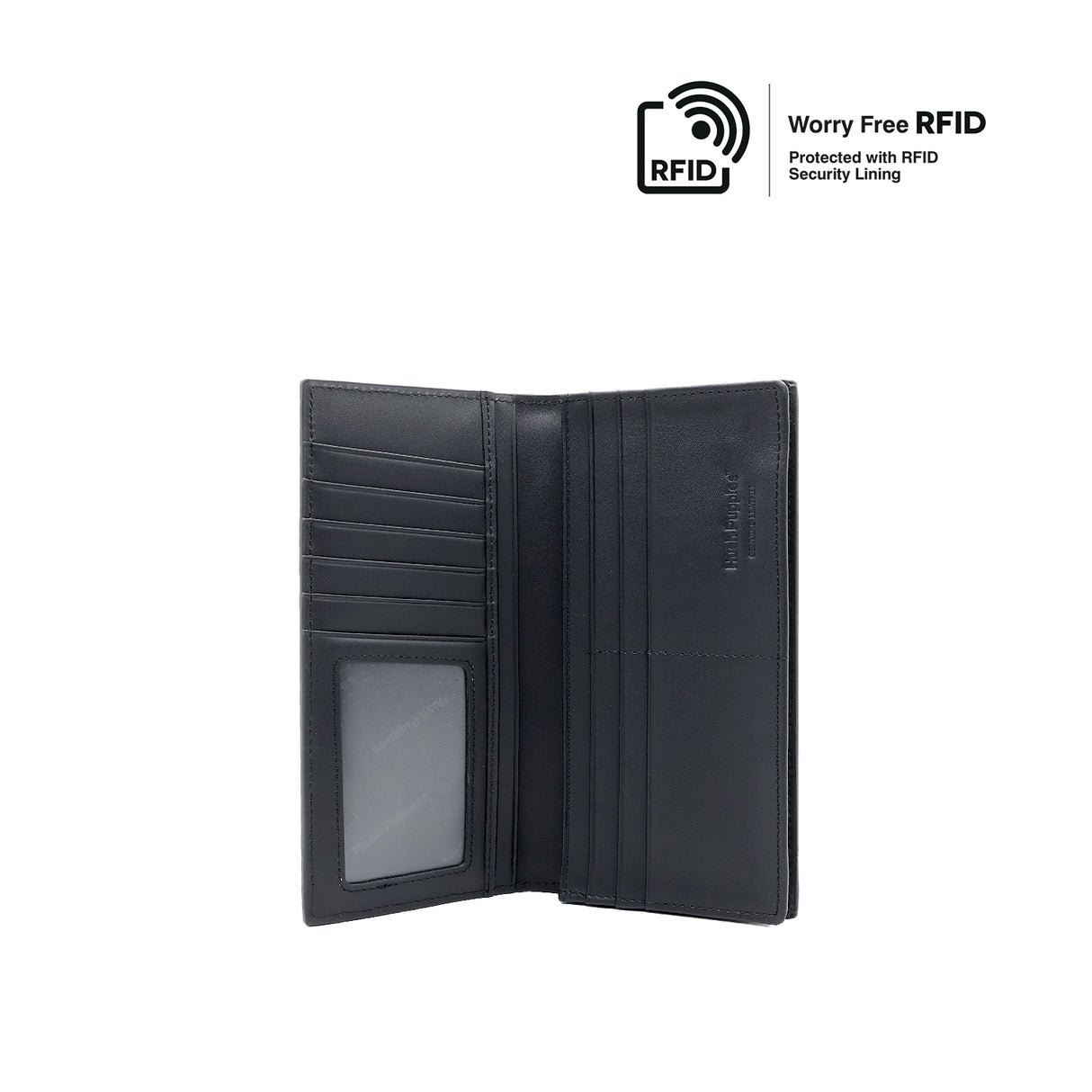 Cricket Long Wallet Men's Wallet - Black