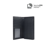 Cricket Long Wallet Men's Wallet - Black