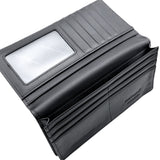 Cricket Long Wallet Men's Wallet - Black