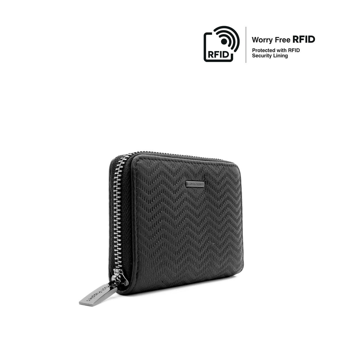 Shannan Card  Holder Men's Wallet - Black