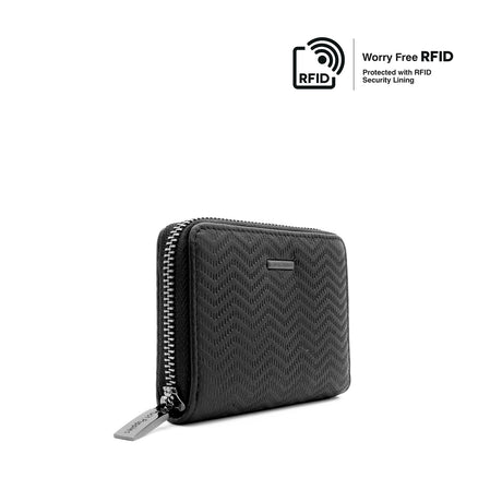 Shannan Card  Holder Men's Wallet - Black