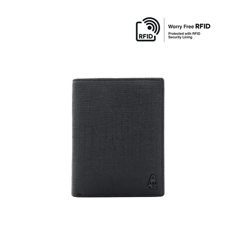 Carlton Passport Holder Wallet Men's Wallet - Black