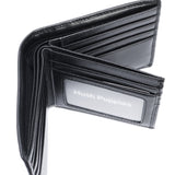 Raiden Short Men's Wallet With Flip - Black