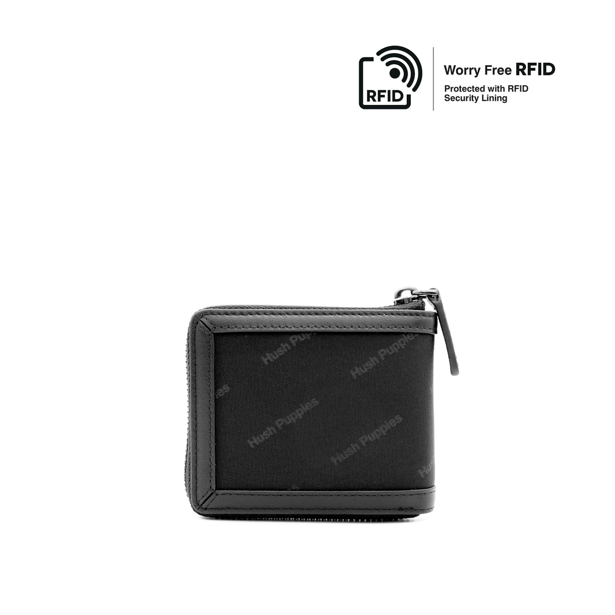 Stanford Zip Wallet With Flip Men's Wallet - Black