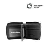 Stanford Zip Wallet With Flip Men's Wallet - Black