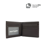 Roberta Short Men's Wallet With Flip - Dark Brown