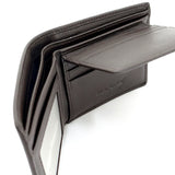 Roberta Short Men's Wallet With Flip - Dark Brown