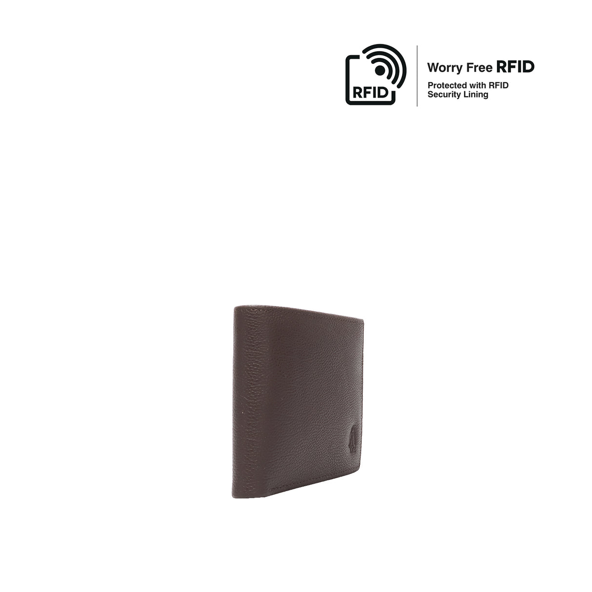 Seaton Short Men's Wallet - Dark Brown