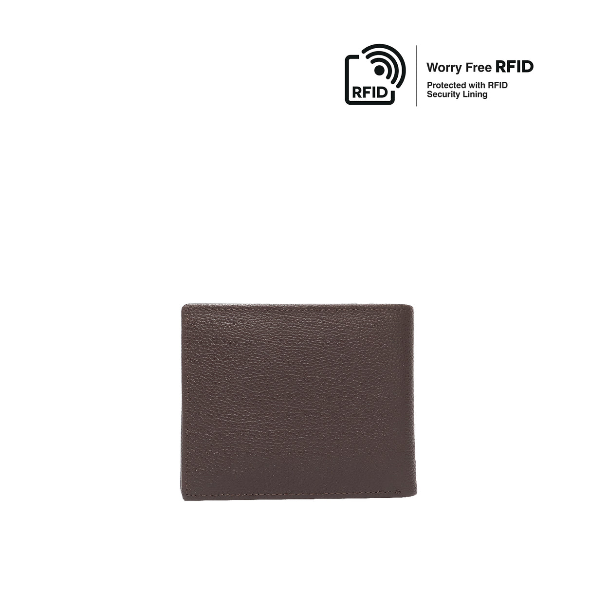Seaton Short Men's Wallet - Dark Brown