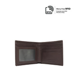 Seaton Short Men's Wallet - Dark Brown