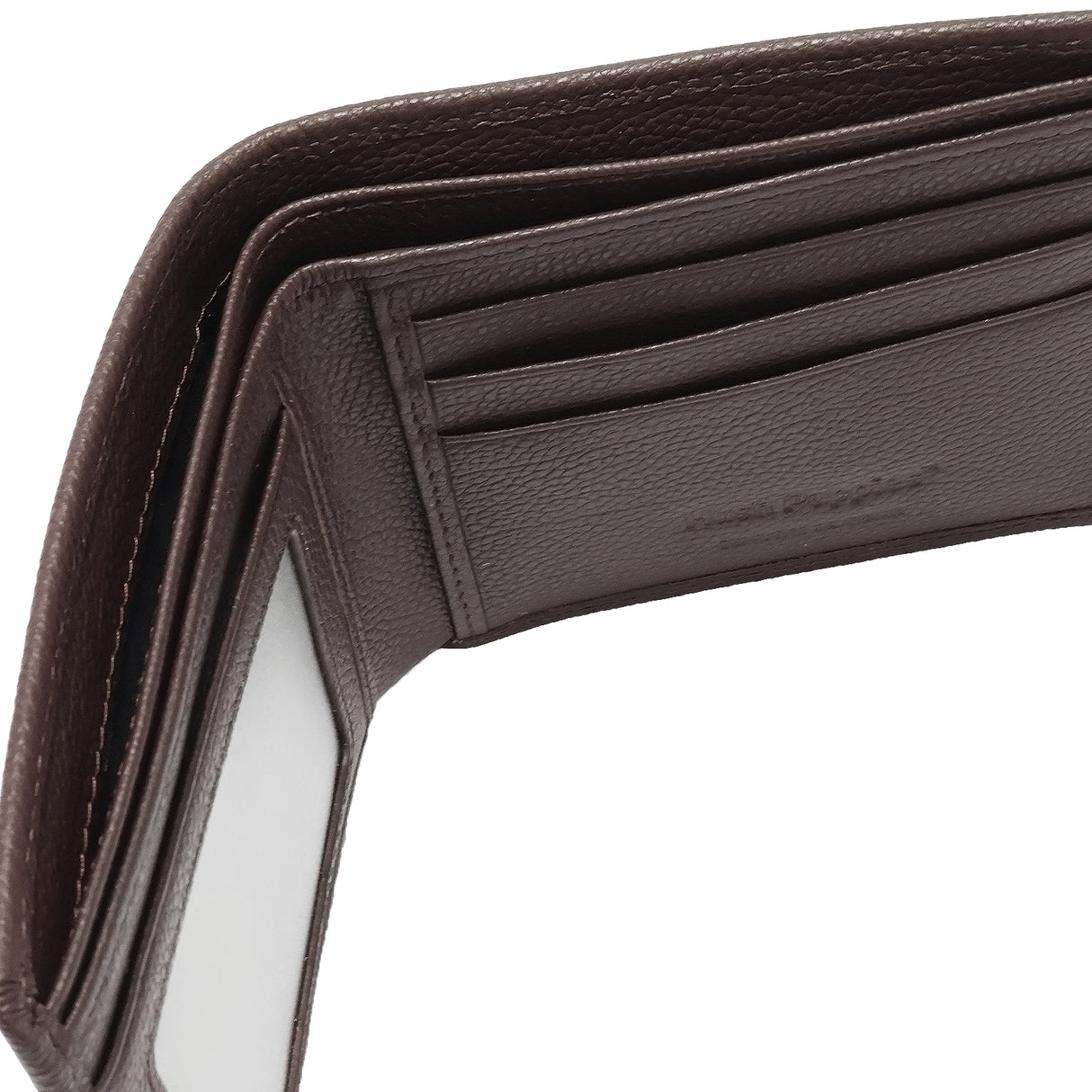 Seaton Short Men's Wallet - Dark Brown