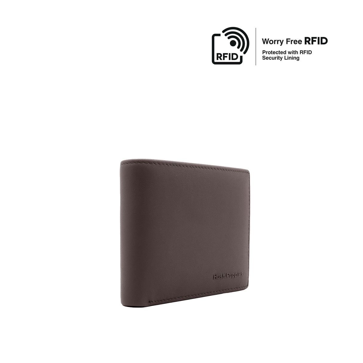 Sony Short Wallet With Coin Compartment Men's Wallet - Dark Brown