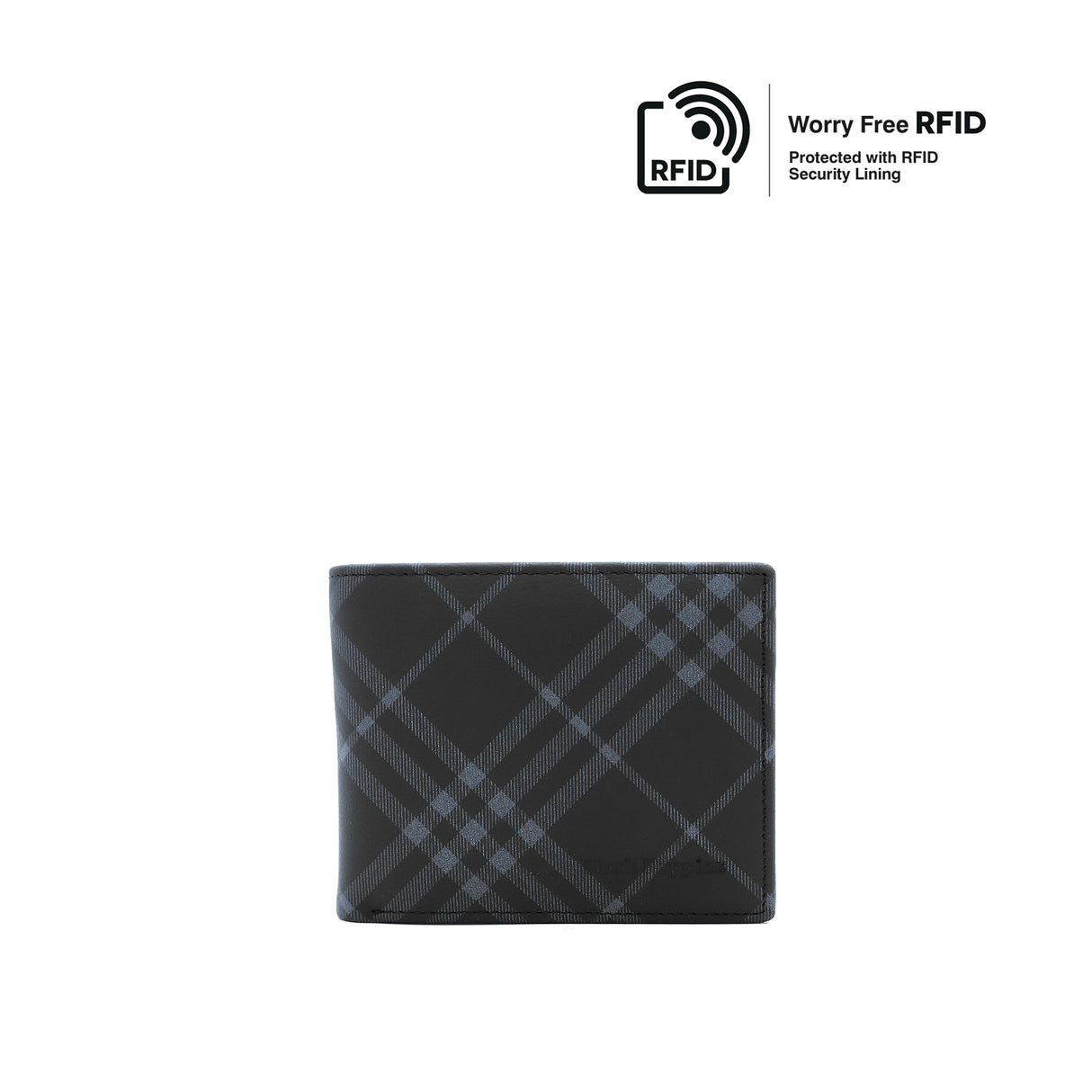 Chuck Short Wallet Flip Coin Men's Wallet - Black
