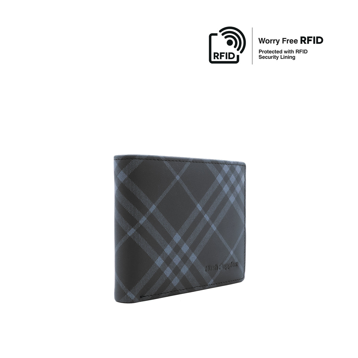 Chuck Short Wallet Flip Coin Men's Wallet - Black