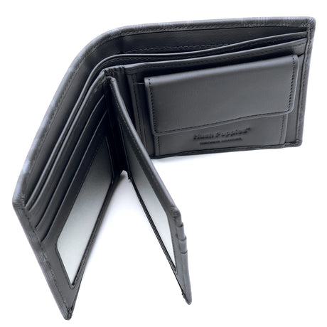 Chuck Short Wallet Flip Coin Men's Wallet - Black