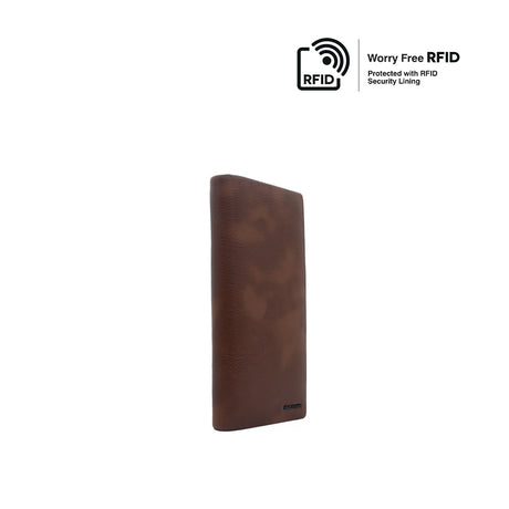 Roberto Long Men's Wallet - Brown