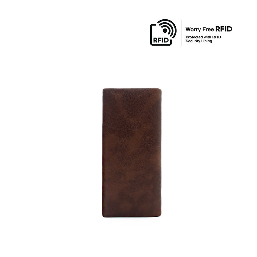 Roberto Long Men's Wallet - Brown