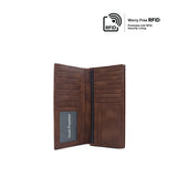 Roberto Long Men's Wallet - Brown