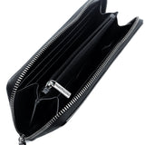 Raiden Long Zip Men's Wallet - Black