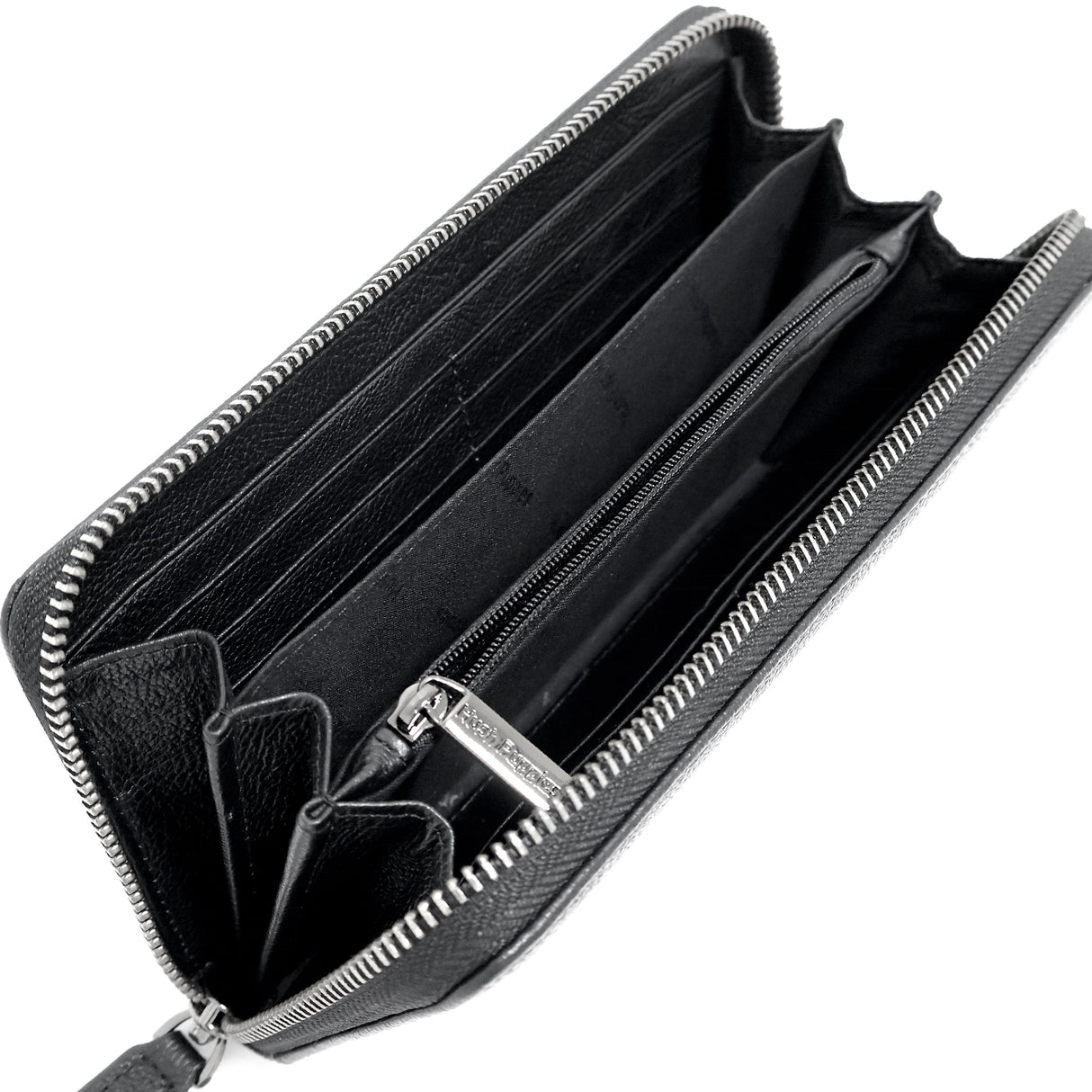 Reagan Long Zip Men's Wallet - Black