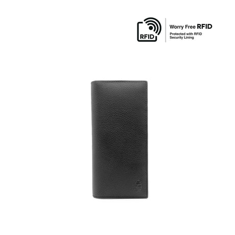 Stanfield Long Wallet Men's Wallet- Black