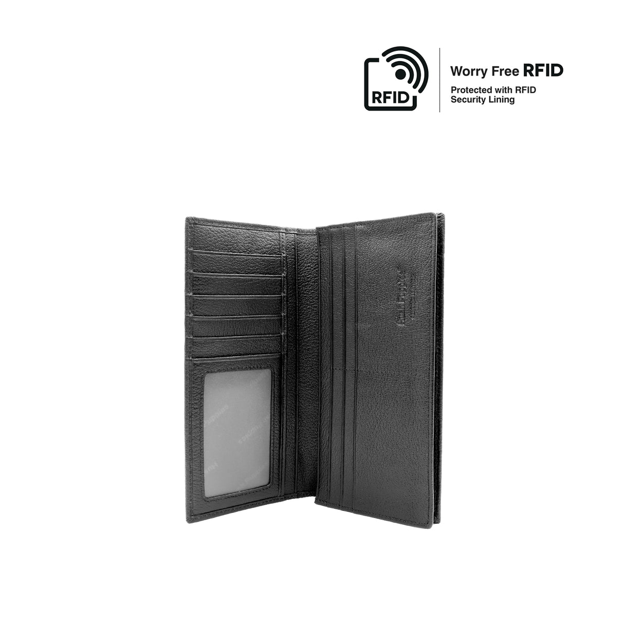 Stanfield Long Wallet Men's Wallet- Black