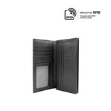 Stanfield Long Wallet Men's Wallet- Black