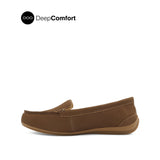 Nora Venetian Women's Shoes - Brown Nubuck Leather