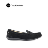 Nora Penny Women's Shoes - Black Nubuck Leather