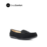 Nora Penny Women's Shoes - Black Nubuck Leather