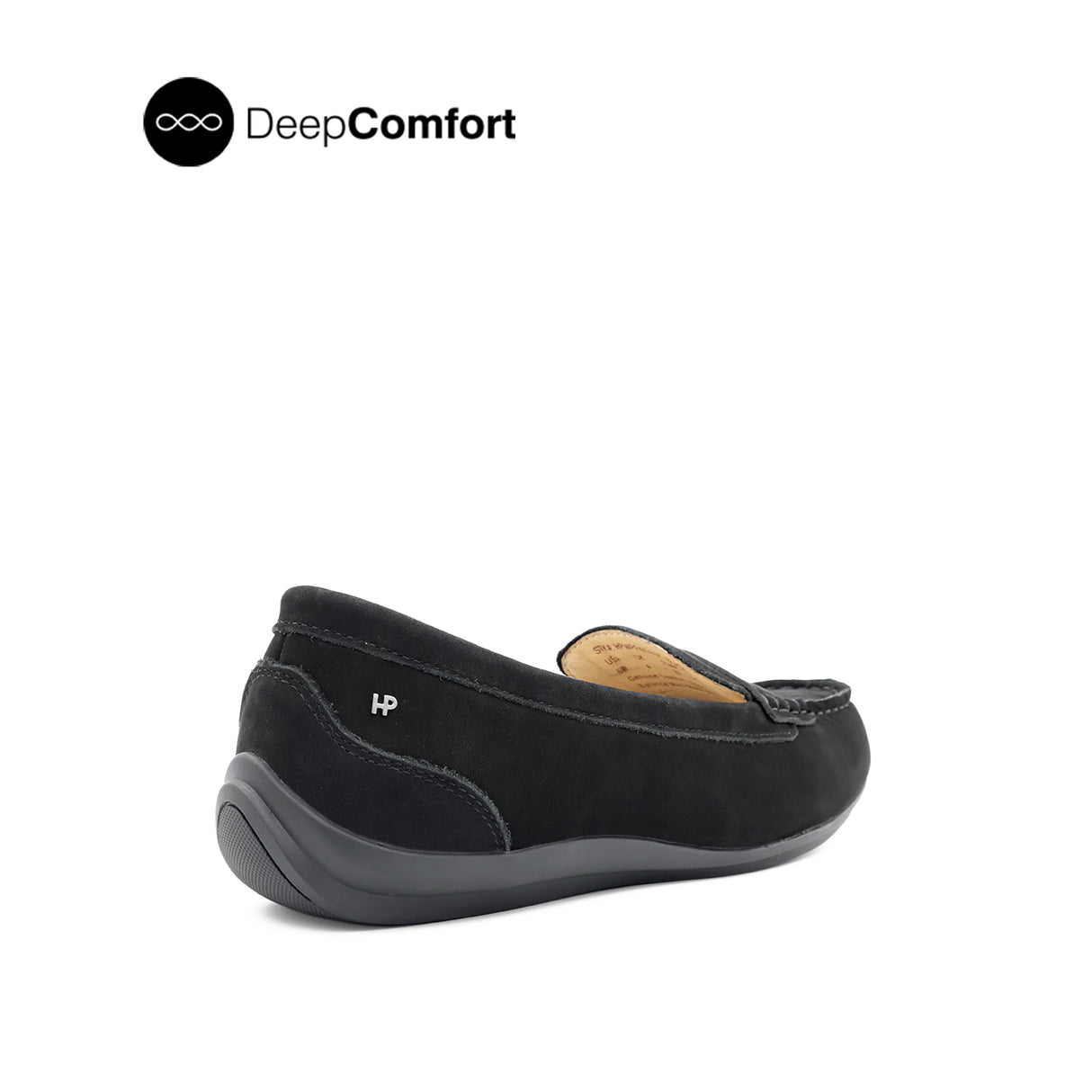 Nora Penny Women's Shoes - Black Nubuck Leather