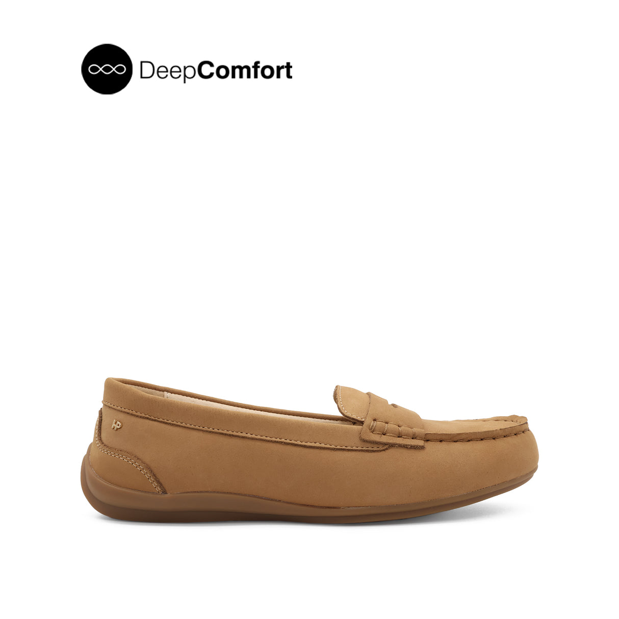 Nora Penny Women's Shoes - Tan Nubuck Leather