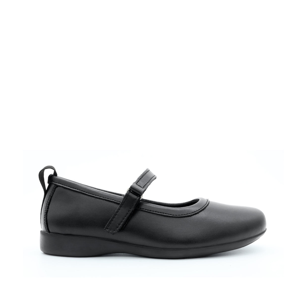 Sarita Mary Jane Women's Shoes - Black Coated Leather