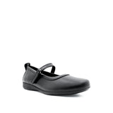 Sarita Mary Jane Women's Shoes - Black Coated Leather