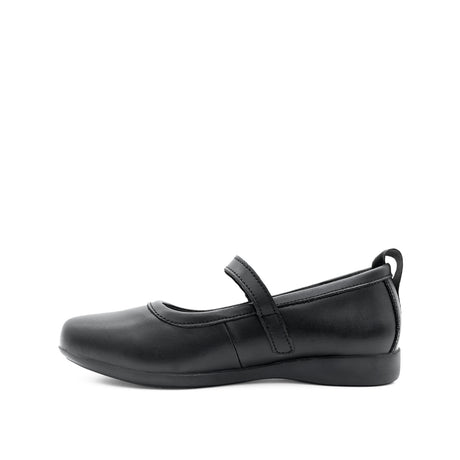 Sarita Mary Jane Women's Shoes - Black Coated Leather