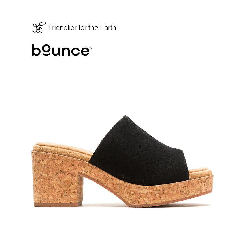 Discount on Hush Puppies  shoes - SKU: Poppy Slide  Women's Casual Sandals - Bold Black Nubuck
