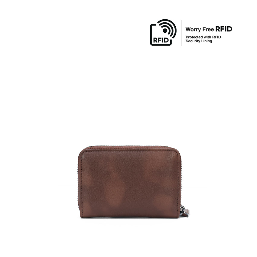 Roberto Card Holder Men's Wallet - Brown